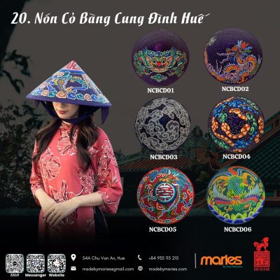 11. Nón Cỏ Bàng Cung Đình Huế