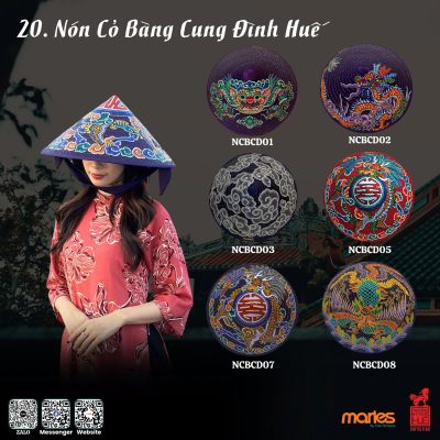 11. Hue Royal Conical Hat